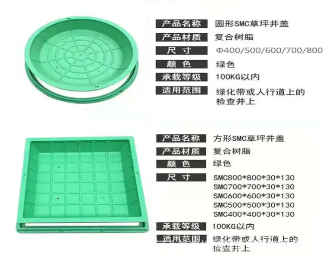 平桂树脂复合种植井盖展示