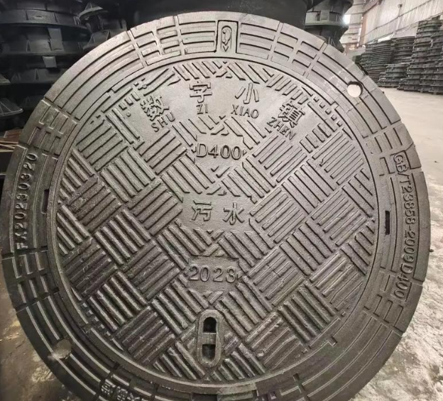 平桂球墨铸铁防沉降井盖展示